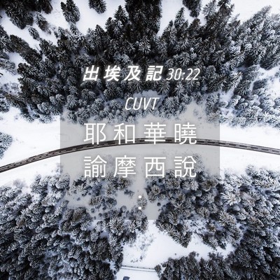 Picture 04 - 出 埃 及 記 30:22 CUVT - 耶 和 華 曉 諭 摩 西 說 - Bible Verse Picture
