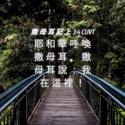 Picture 04 - 撒 母 耳 記 上 3:4 CUVT - 耶 和 華 呼 喚 撒 母 耳 。 撒 母 耳 - Bible Verse Picture