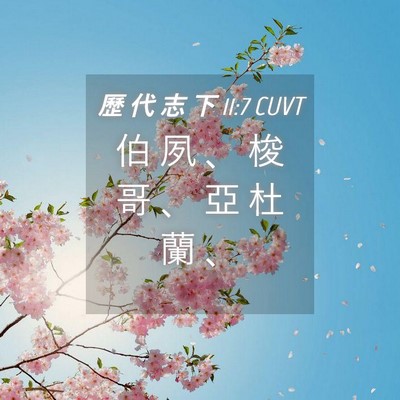 Picture 04 - 歷 代 志 下 11:7 CUVT - 伯 夙 、 梭 哥 、 亞 杜 蘭 - Bible Verse Picture