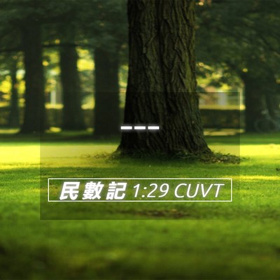 Picture 05 - 民 數 記 1:29 CUVT -  - Bible Verse Picture