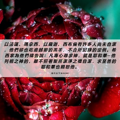 Picture 06 - 歷 代 志 下 30:18 CUVT - 以 法 蓮 、 瑪 拿 西 、 以 薩 迦 、 - Bible Verse Picture