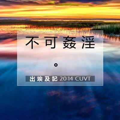 Picture 07 - 出 埃 及 記 20:14 CUVT - 不 可 姦 淫 - Bible Verse Picture