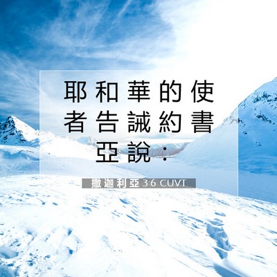 Picture 07 - 撒 迦 利 亞 3:6 CUVT - 耶 和 華 的 使 者 告 誡 約 書 亞 說 - Bible Verse Picture