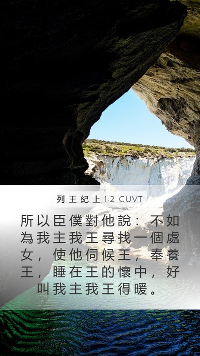 列 王 紀 上 1:2 CUVT Bible Verse Image