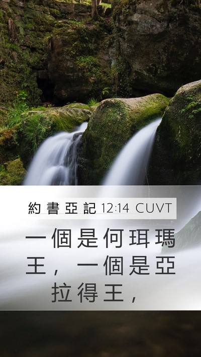 約 書 亞 記 12:14 CUVT Bible Verse Image
