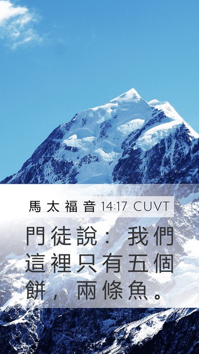 馬 太 福 音 14:17 CUVT Bible Verse Image